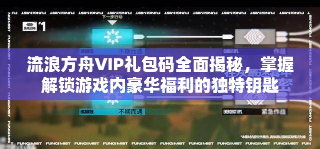 流浪方舟VIP礼包码全面揭秘，掌握解锁游戏内豪华福利的独特钥匙