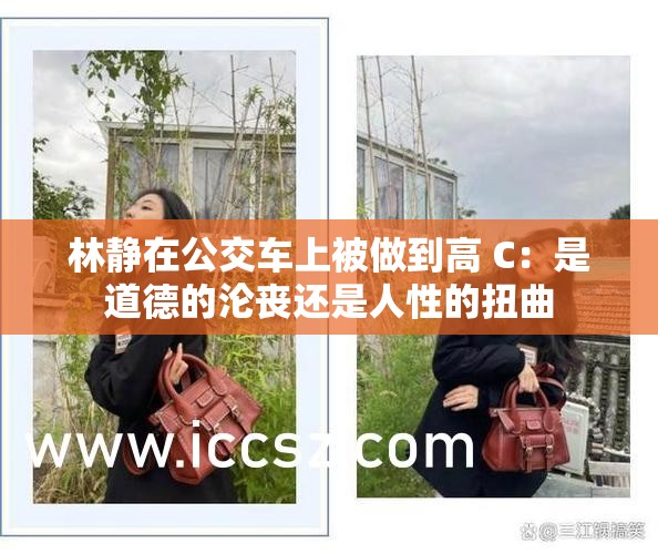 林静在公交车上被做到高 C：是道德的沦丧还是人性的扭曲