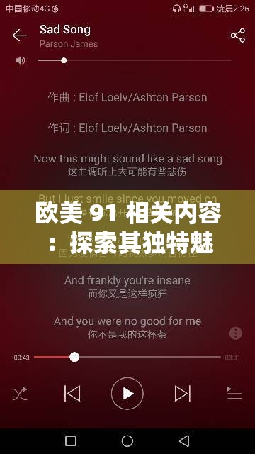 欧美 91 相关内容：探索其独特魅力与影响
