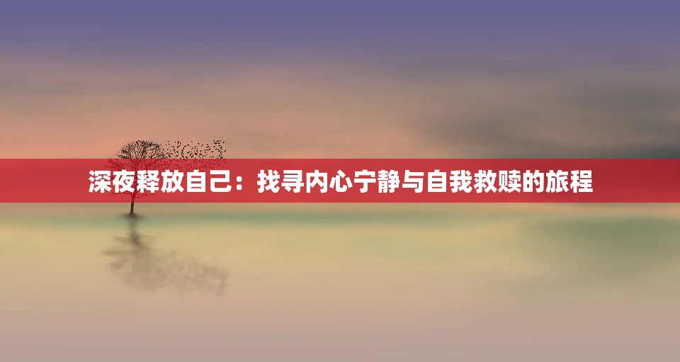 深夜释放自己：找寻内心宁静与自我救赎的旅程
