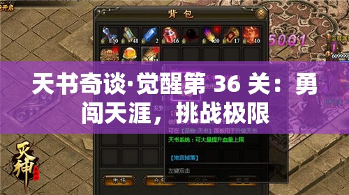 天书奇谈·觉醒第 36 关：勇闯天涯，挑战极限