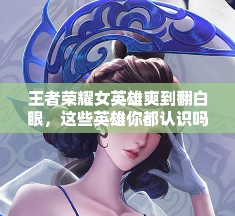 王者荣耀女英雄爽到翻白眼，这些英雄你都认识吗？
