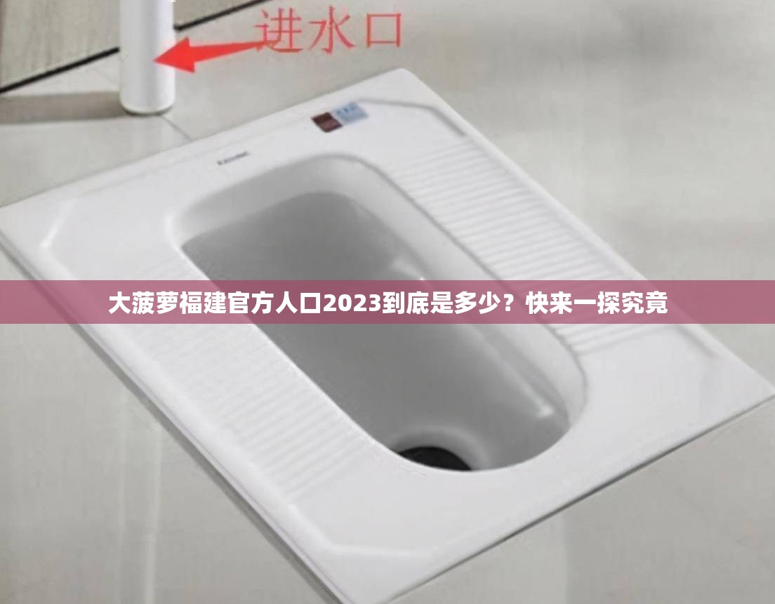 大菠萝福建官方人口2023到底是多少？快来一探究竟