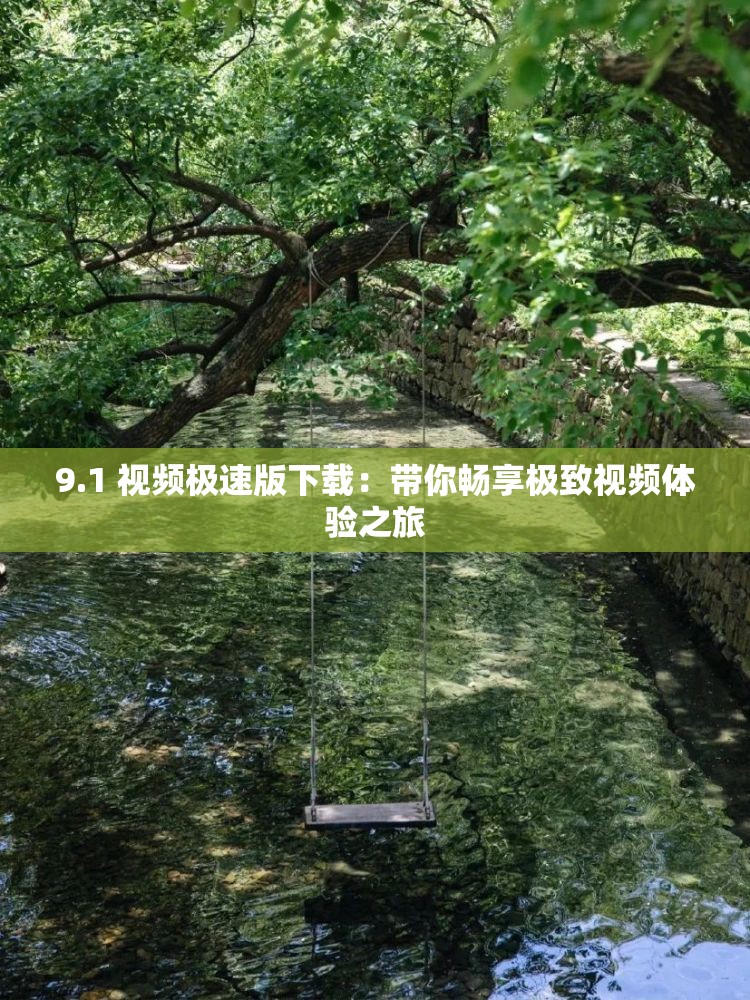 9.1 视频极速版下载：带你畅享极致视频体验之旅