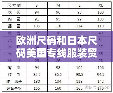 欧洲尺码和日本尺码美国专线服装贸易的重要渠道及优势分析