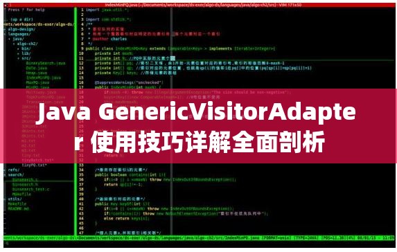 Java GenericVisitorAdapter 使用技巧详解全面剖析