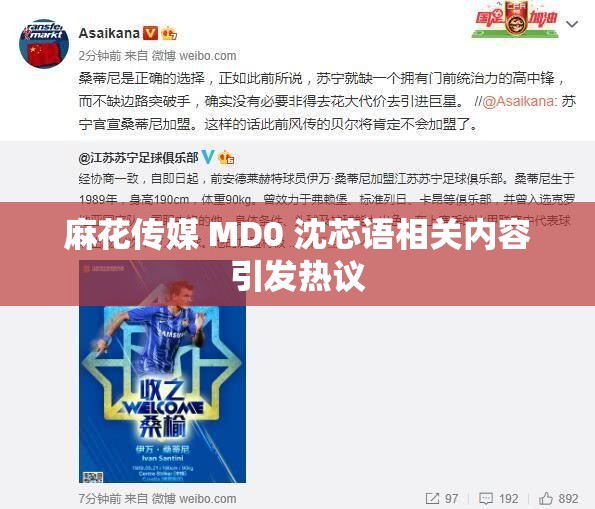 麻花传媒 MD0 沈芯语相关内容引发热议