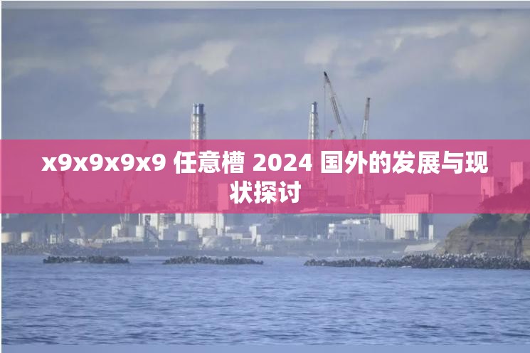 x9x9x9x9 任意槽 2024 国外的发展与现状探讨