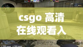 csgo 高清在线观看入口：最佳游戏赛事直播平台