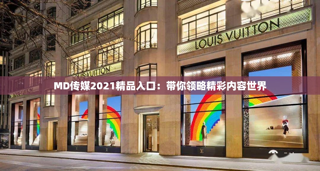 MD传媒2021精品入口：带你领略精彩内容世界