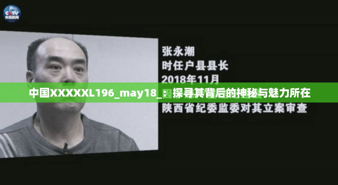 中国XXXXXL196_may18_：探寻其背后的神秘与魅力所在