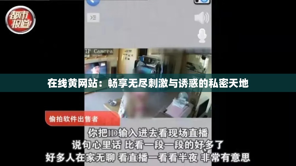 在线黄网站：畅享无尽刺激与诱惑的私密天地