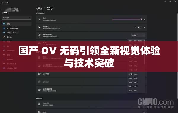 国产 OV 无码引领全新视觉体验与技术突破