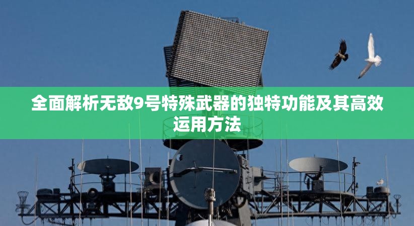 全面解析无敌9号特殊武器的独特功能及其高效运用方法