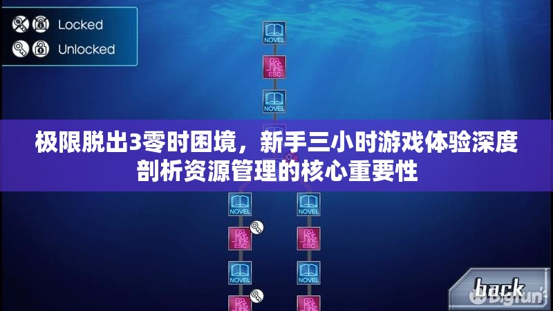 极限脱出3零时困境，新手三小时游戏体验深度剖析资源管理的核心重要性