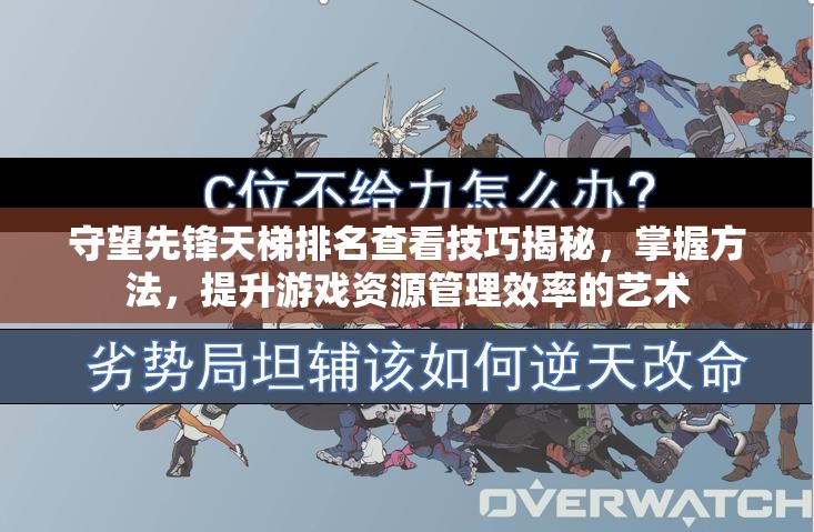 守望先锋天梯排名查看技巧揭秘，掌握方法，提升游戏资源管理效率的艺术