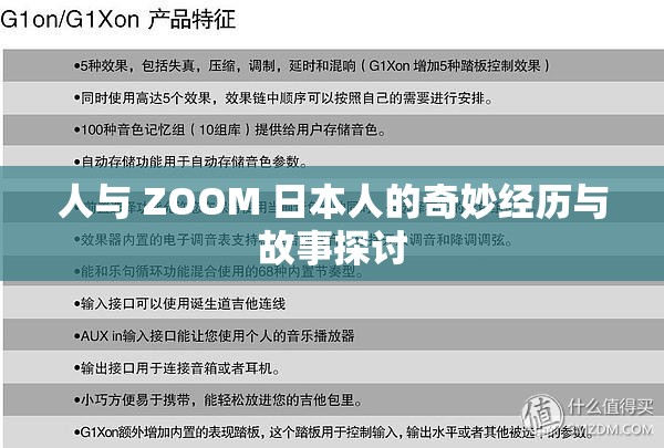 人与 ZOOM 日本人的奇妙经历与故事探讨