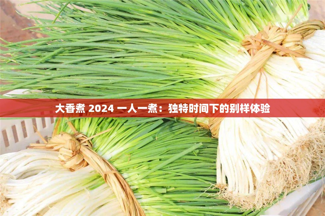 大香煮 2024 一人一煮：独特时间下的别样体验