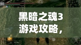 黑暗之魂3游戏攻略，全面揭秘宝石结晶虫所有隐藏位置