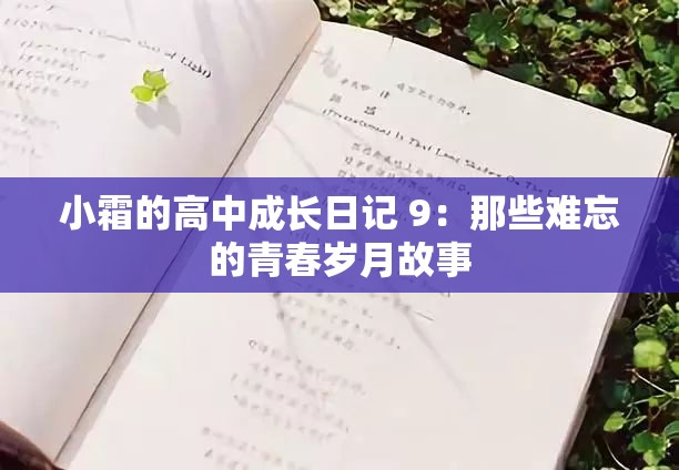 小霜的高中成长日记 9：那些难忘的青春岁月故事