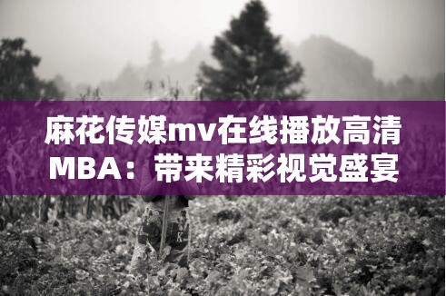 麻花传媒mv在线播放高清MBA：带来精彩视觉盛宴体验