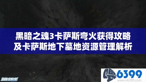 黑暗之魂3卡萨斯弯火获得攻略及卡萨斯地下墓地资源管理解析