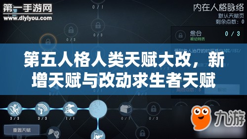 第五人格人类天赋大改，新增天赋与改动求生者天赋将带来何种悬念？