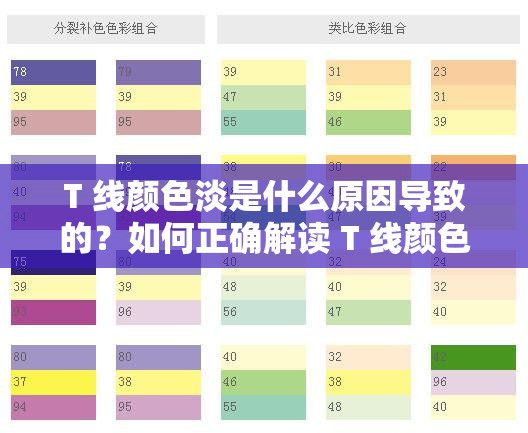 T 线颜色淡是什么原因导致的？如何正确解读 T 线颜色淡的现象？