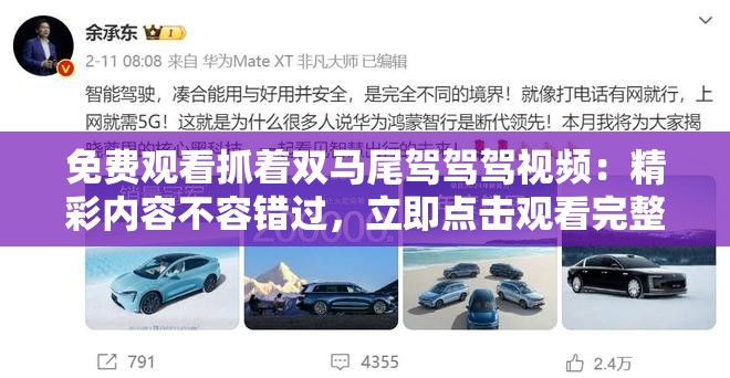 免费观看抓着双马尾驾驾驾视频：精彩内容不容错过，立即点击观看完整版