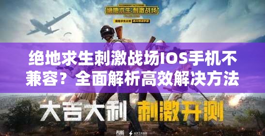 绝地求生刺激战场IOS手机不兼容？全面解析高效解决方法！