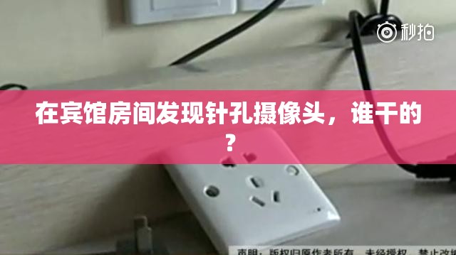 在宾馆房间发现针孔摄像头，谁干的？