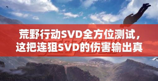 荒野行动SVD全方位测试，这把连狙SVD的伤害输出真的够高吗？