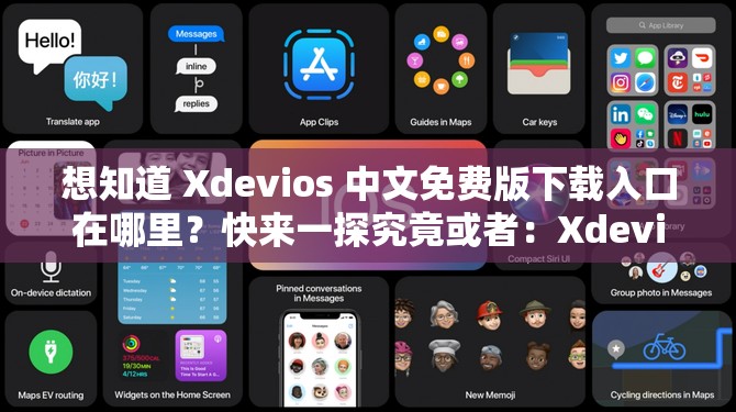 想知道 Xdevios 中文免费版下载入口在哪里？快来一探究竟或者：Xdevios 中文免费版下载入口究竟藏在何处？全网都在找