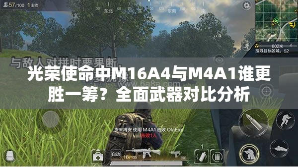 光荣使命中M16A4与M4A1谁更胜一筹？全面武器对比分析