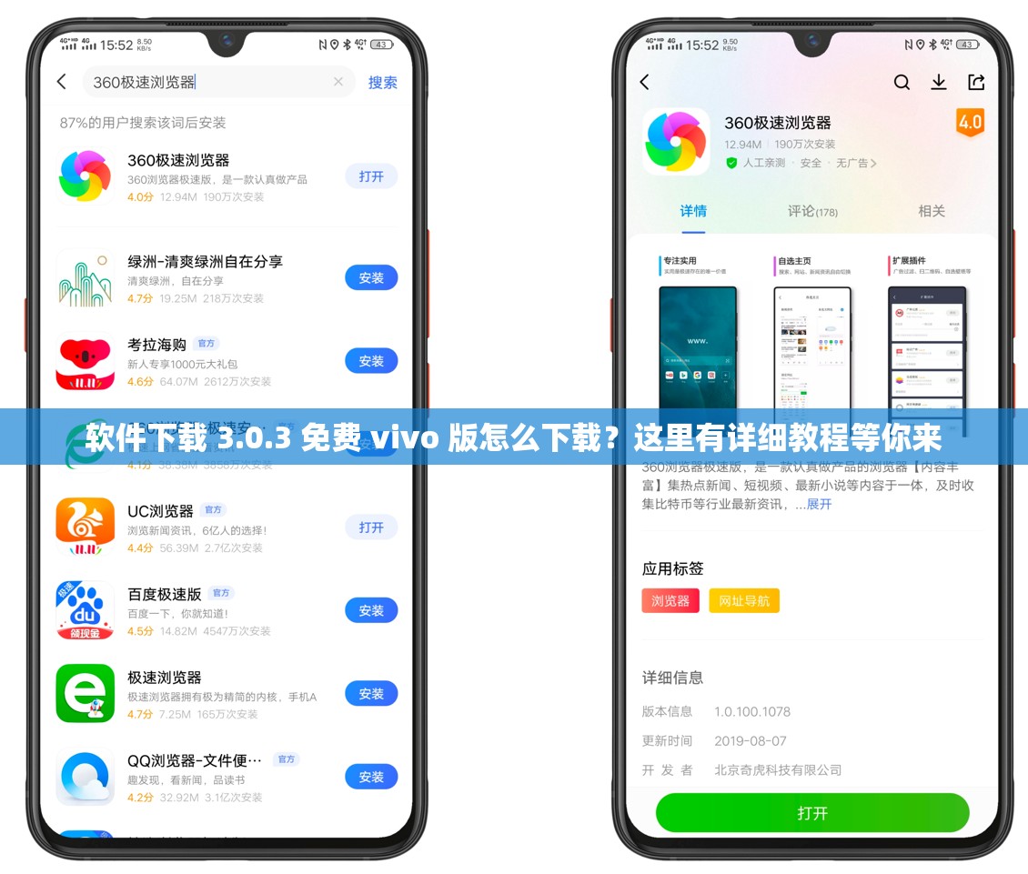 软件下载 3.0.3 免费 vivo 版怎么下载？这里有详细教程等你来