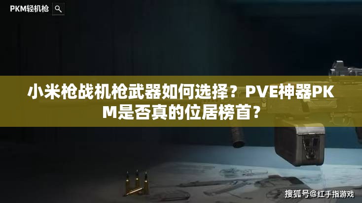 小米枪战机枪武器如何选择？PVE神器PKM是否真的位居榜首？