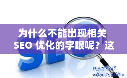 为什么不能出现相关 SEO 优化的字眼呢？这样会影响搜索排名的